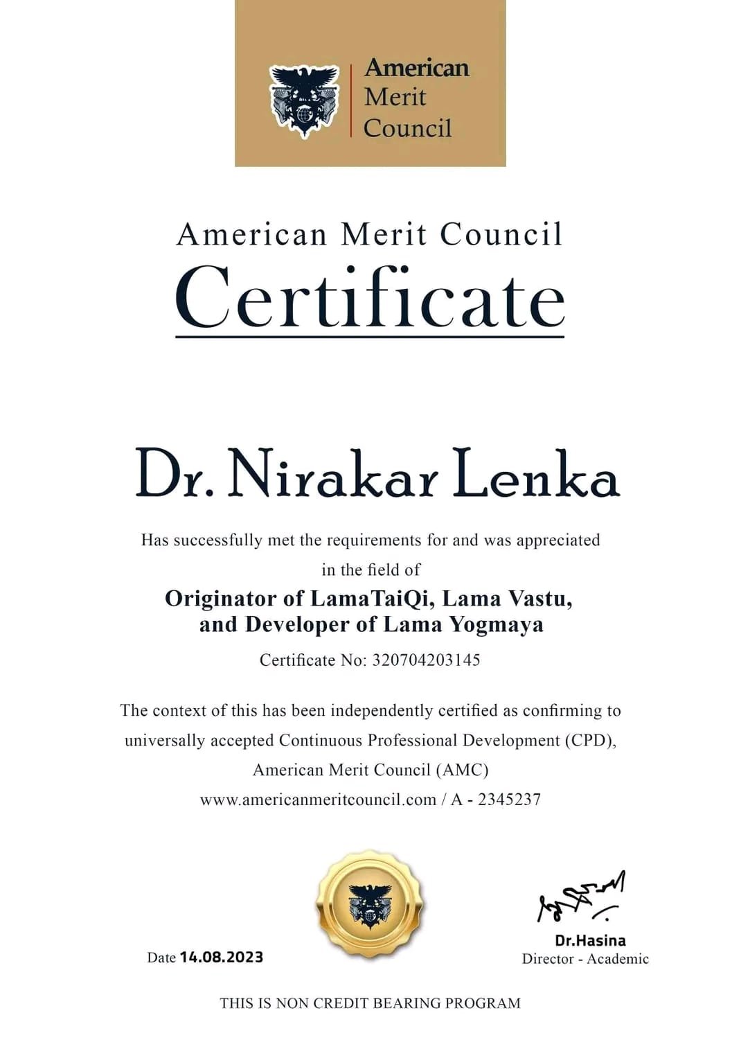 Certificate 5