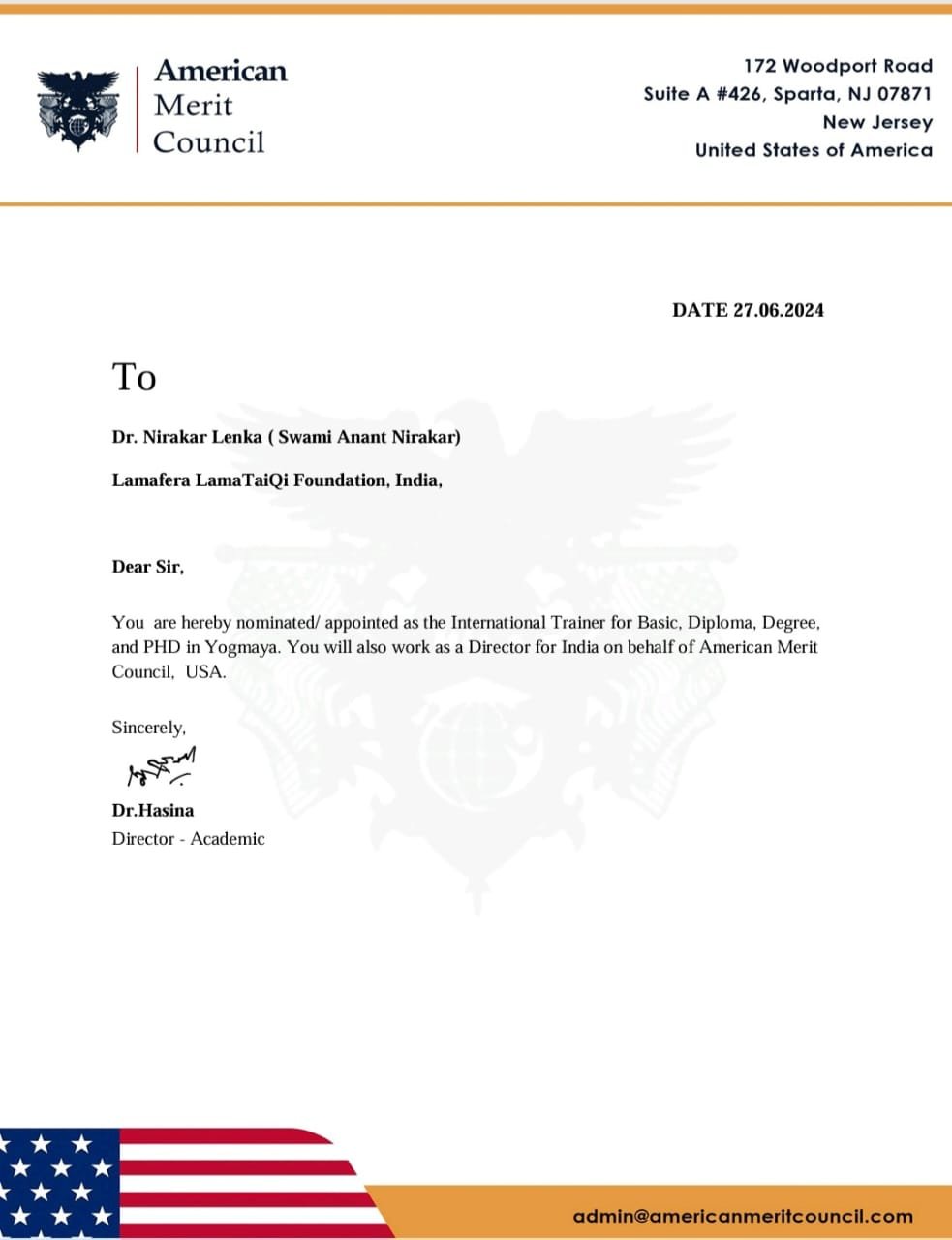 Certificate 7